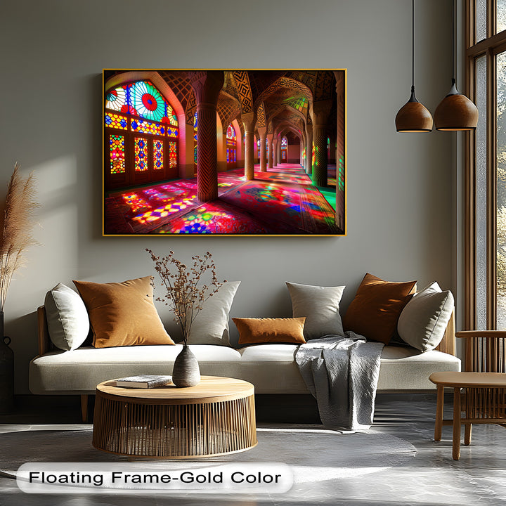 Sunlit Splendor Hall – Persian Canvas Print