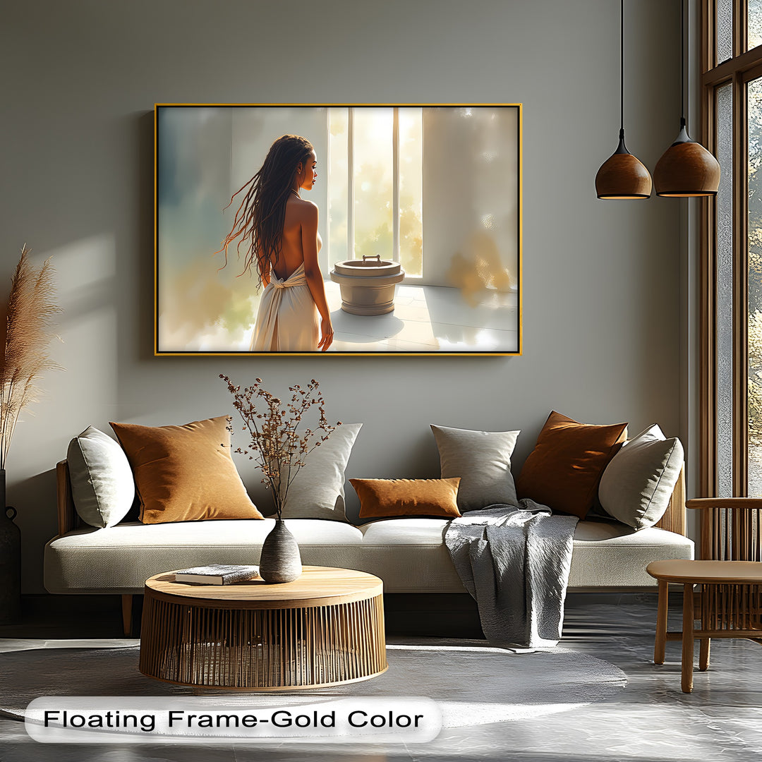 Morning Ritual - Erotic Canvas Print | Framed Wall Art