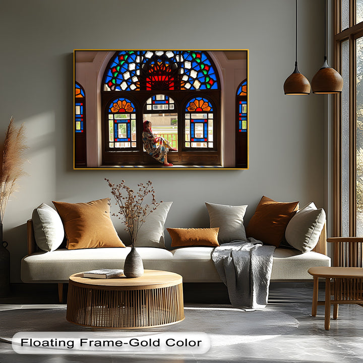 Persian Geometric Elegance – Persian Canvas Print