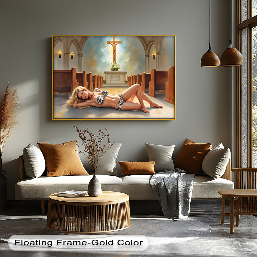 Velvet Allure – Sensual Erotic Canvas Wall Art | Framed Art