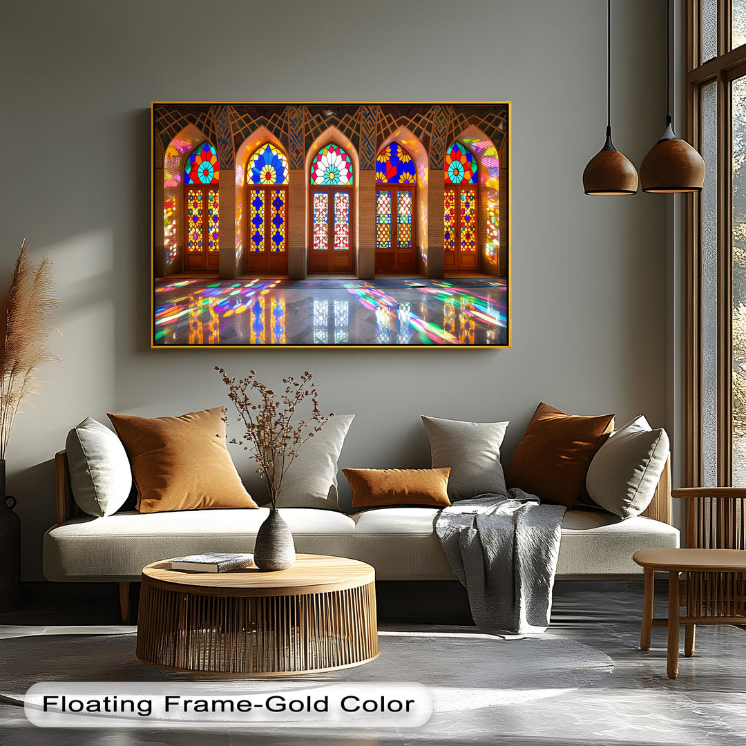 Prismatic Harmony – Persian Canvas Print