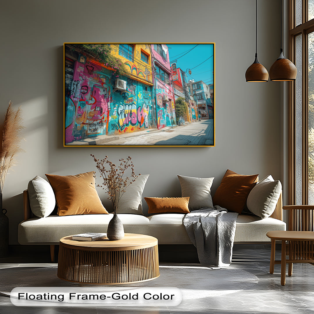 هروب الحمضيات في أمالفي – طباعة قماشية لبستان البرتقال المتوسطي