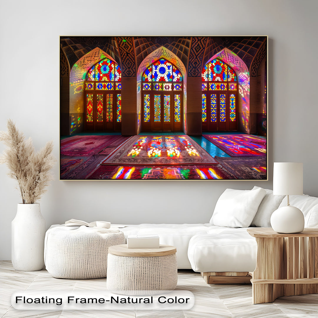 Sunlit Persian Grandeur – Persian Canvas Print