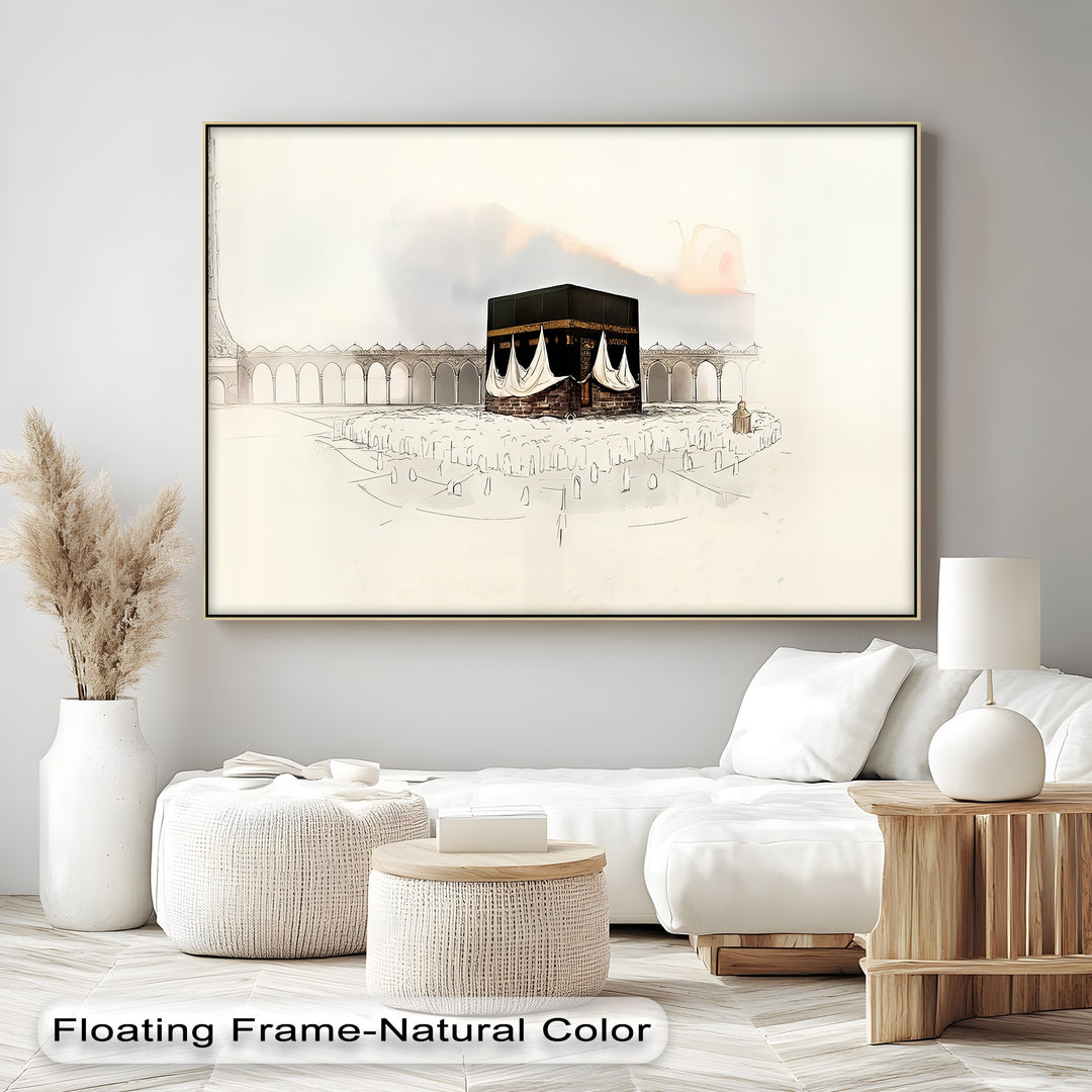 The Kaaba – Sacred Islamic Wall Art