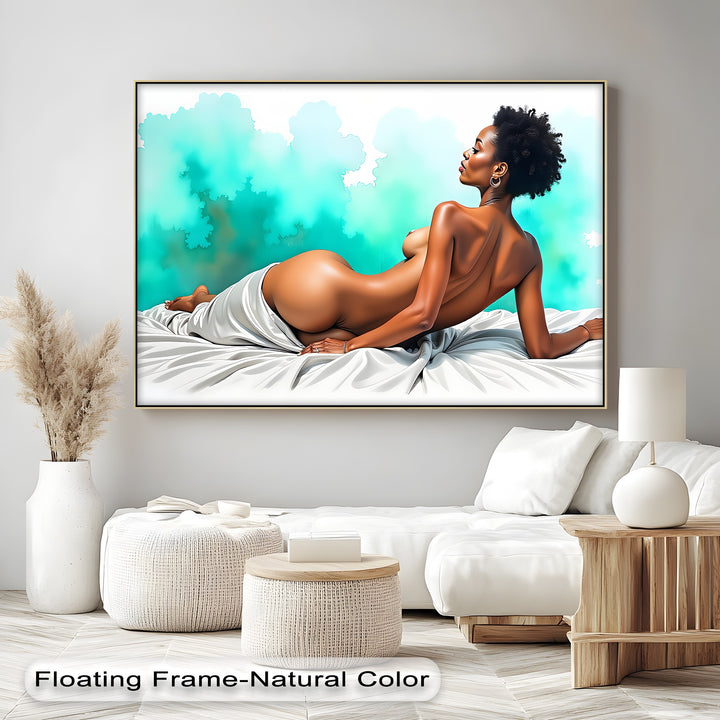 Nude Muse Empowered - Erotic Canvas Wall Art | Nude Art