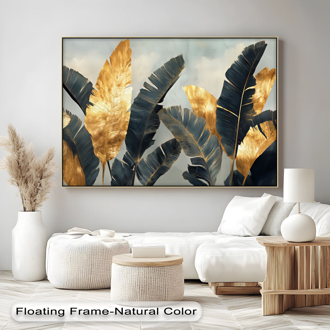 Tropical Banana Leaf - Canvas Wall Art | Artwork Canvas