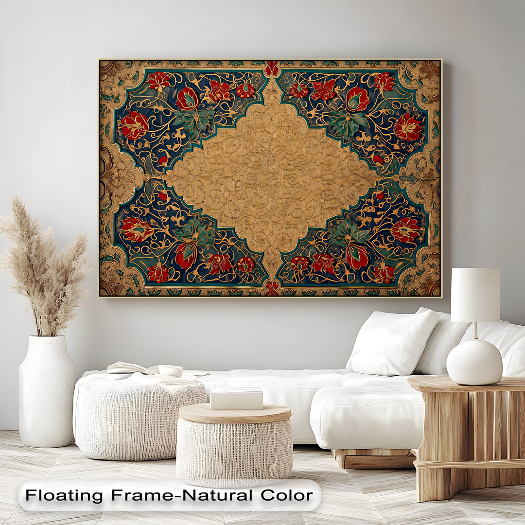 Moonlit Rider – Persian Canvas Art