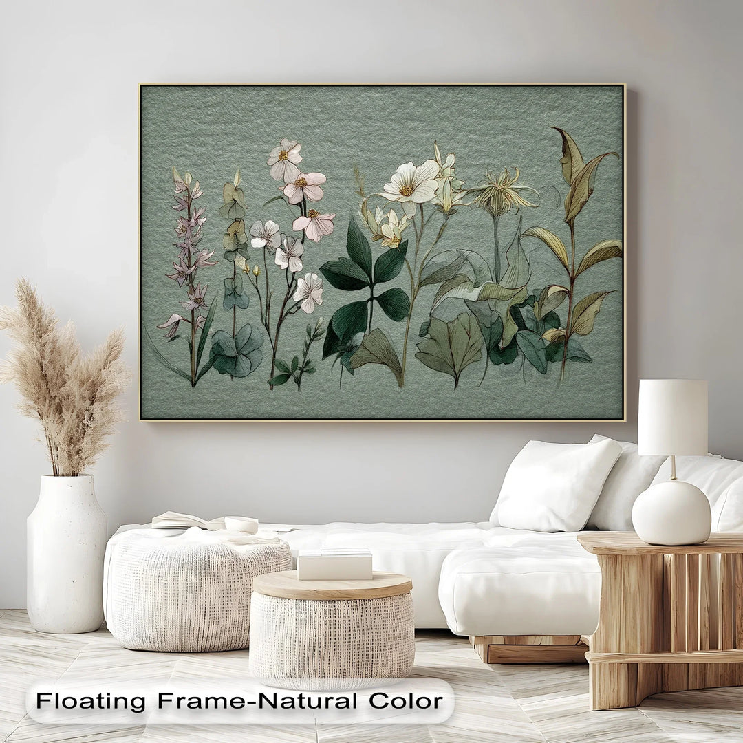 Delicate Wildflower Study – Canvas Print - MyPhotoStation