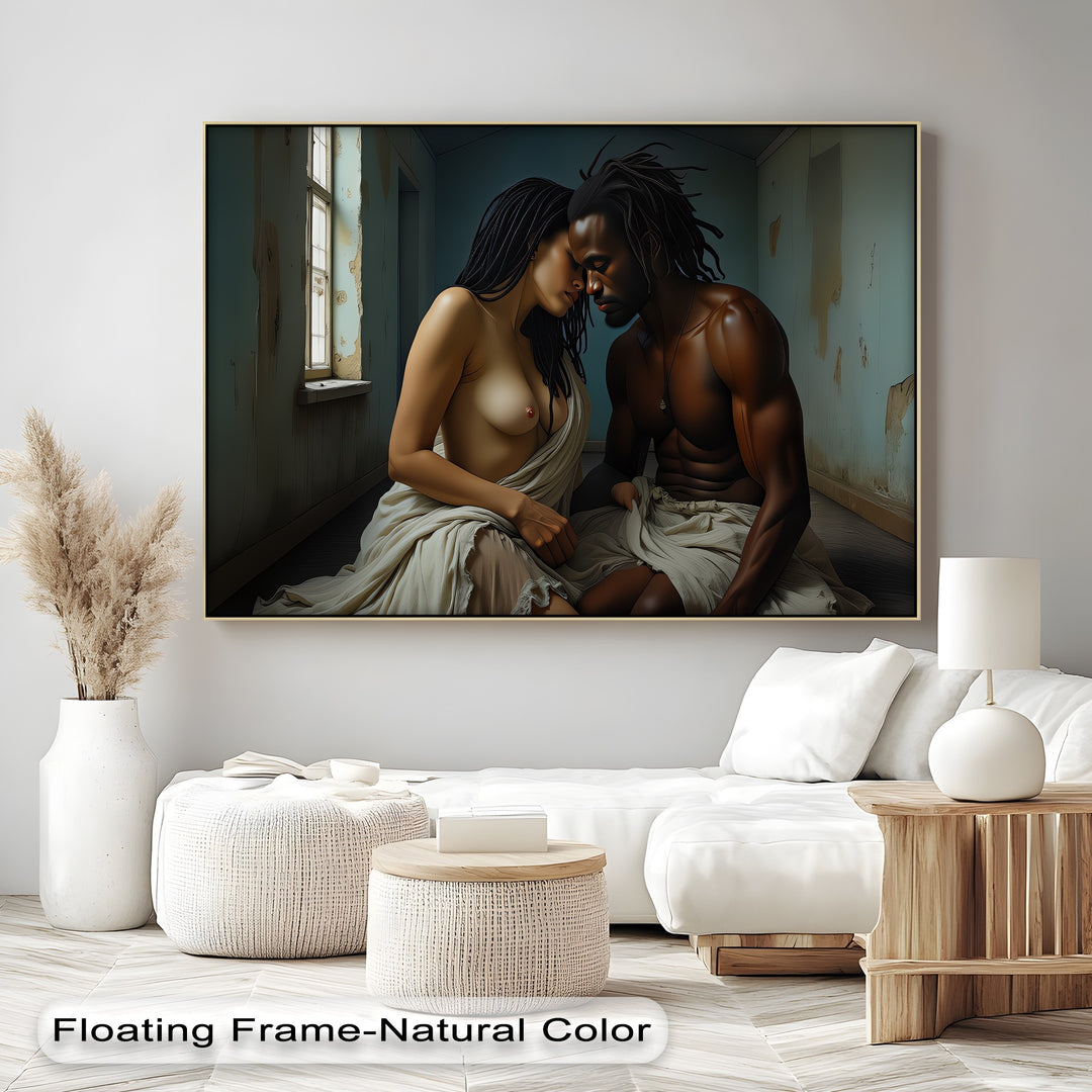 Still Together – Abstract Canvas Print | Sexy Canvas Artwork