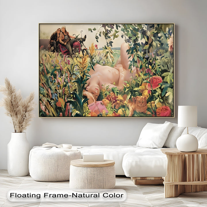 Garden of Delirium – Erotic Canvas Wall Art | Framed Art