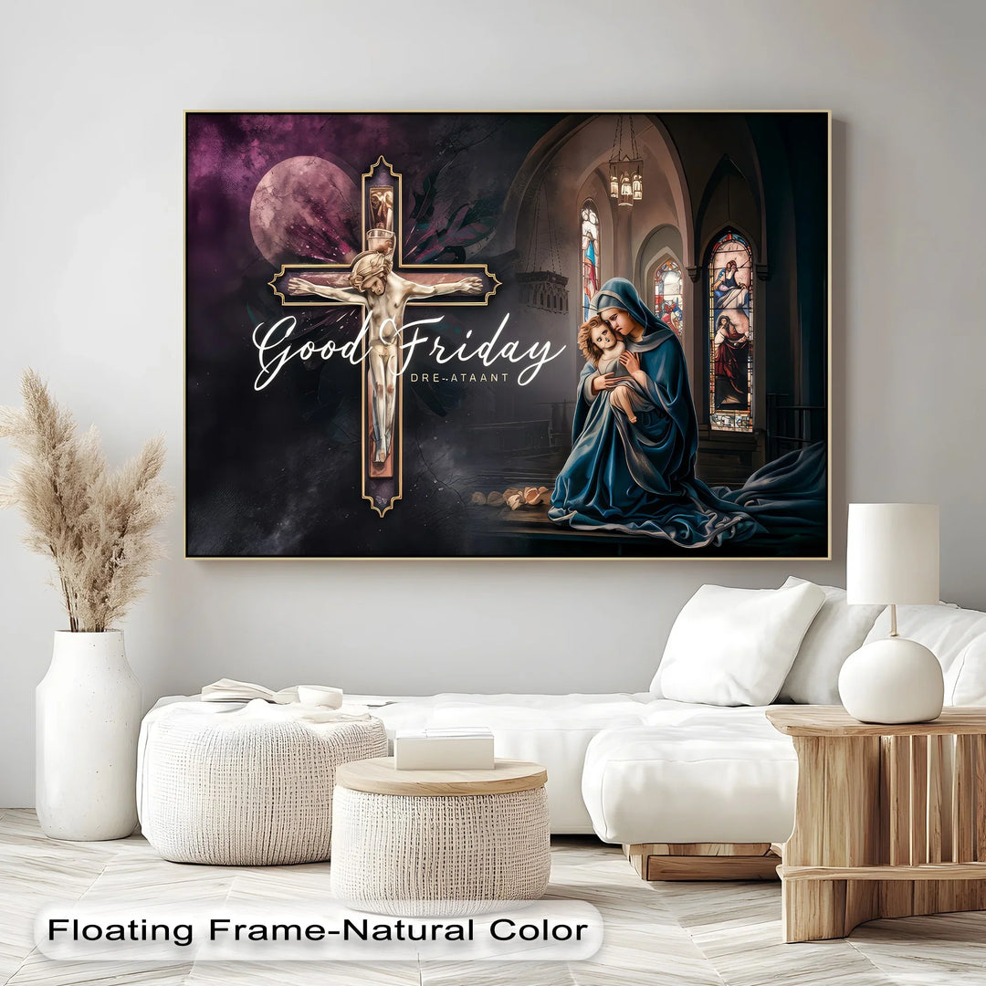 Good Friday Devotion – Jesus Canvas Print