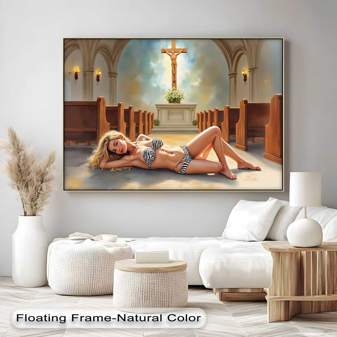 Velvet Allure – Sensual Erotic Canvas Wall Art | Framed Art