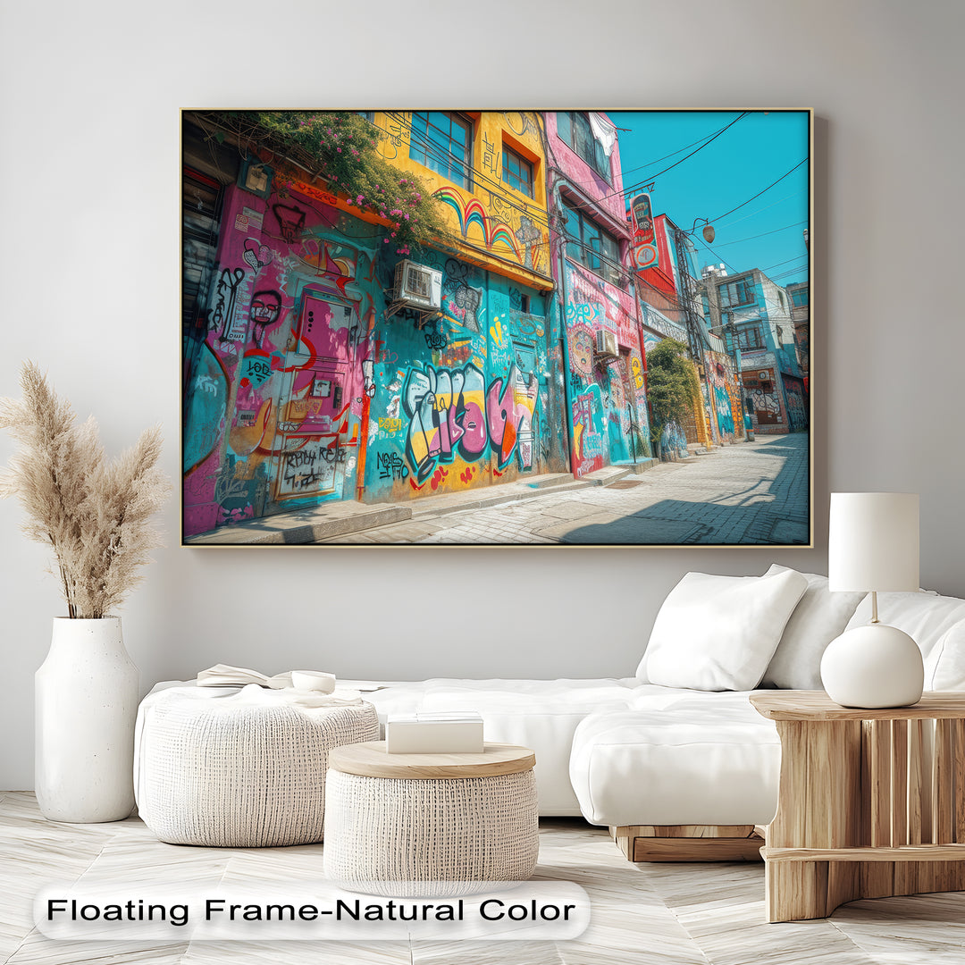 هروب الحمضيات في أمالفي – طباعة قماشية لبستان البرتقال المتوسطي