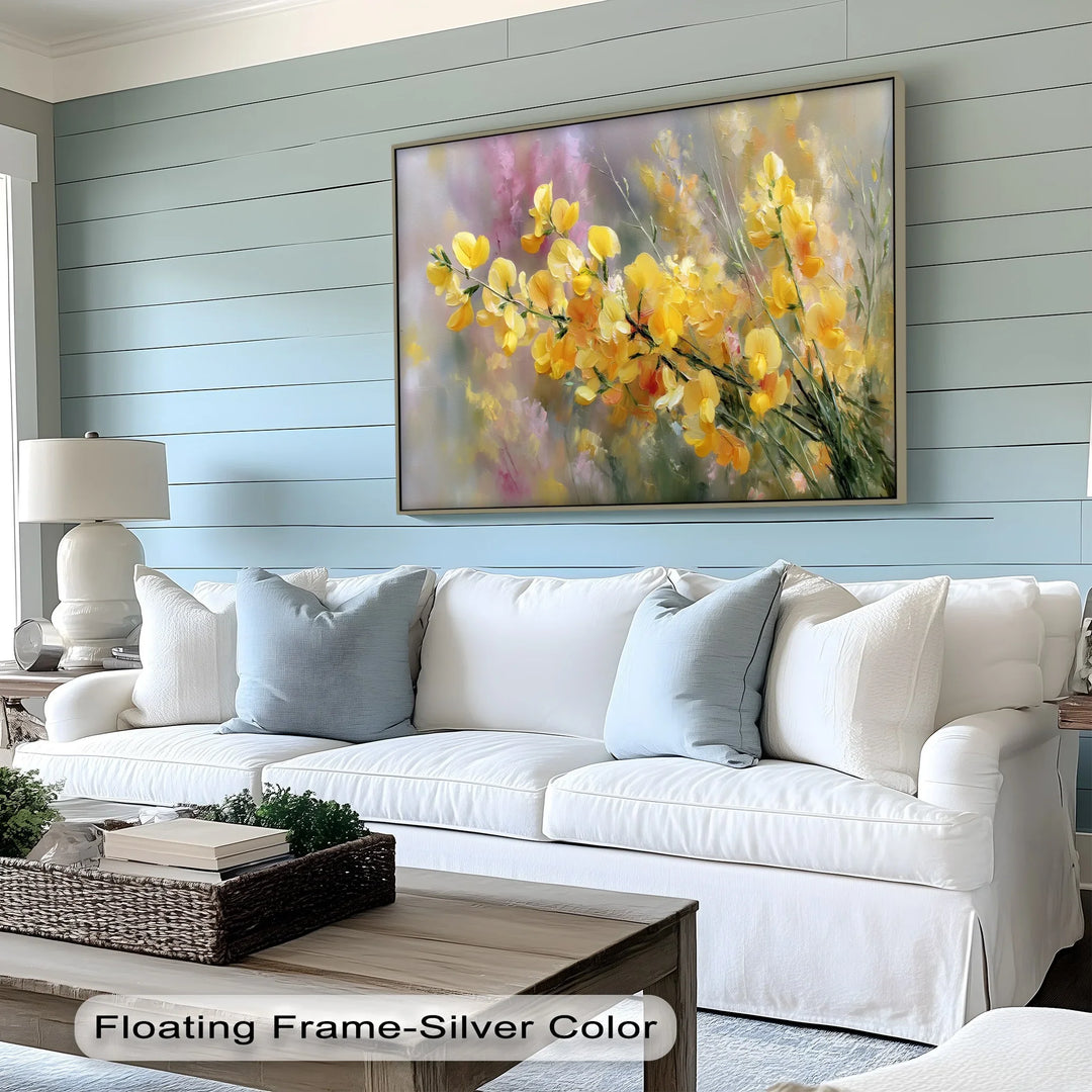 Yellow Wildflowers in Bloom – Canvas Print - MyPhotoStation