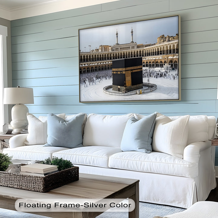 The Holy Kaaba – Majestic Islamic Wall Art of Masjid al-Haram