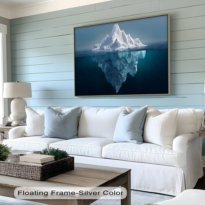 Beneath the Surface – Iceberg Canvas Print