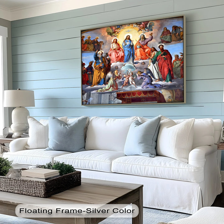 The Heavenly Coronation – Renaissance Religious Canvas Print - MyPhotoStation