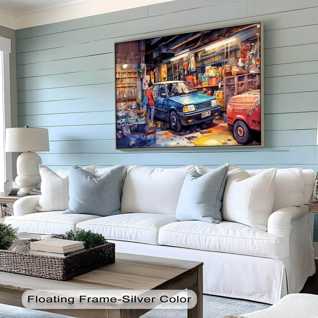 Mechanic’s Memory – Car Canvas Print - MyPhotoStation