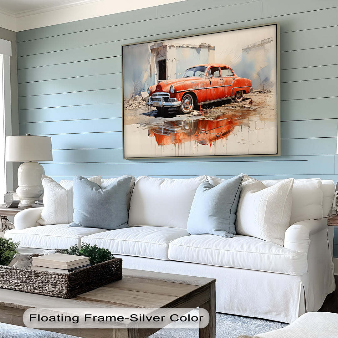 Echoes of the Past – Car Canvas Print