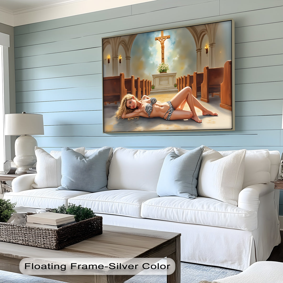 Velvet Allure – Sensual Erotic Canvas Wall Art | Framed Art