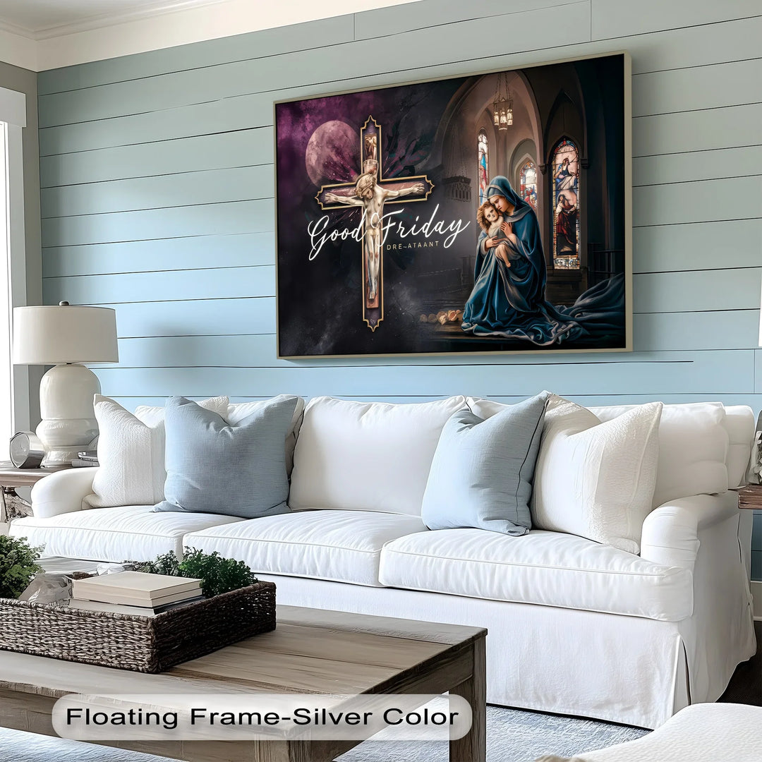 Good Friday Devotion – Jesus Canvas Print