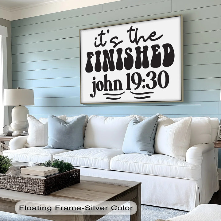 It’s Finished – John 19:30 Canvas Print - MyPhotoStation