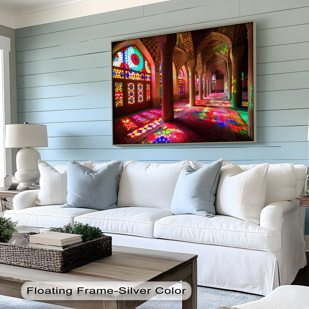 Sunlit Splendor Hall – Persian Canvas Print