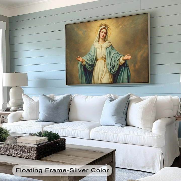 Our Lady of Grace – Virgin Mary Religious Canvas Print - MyPhotoStation