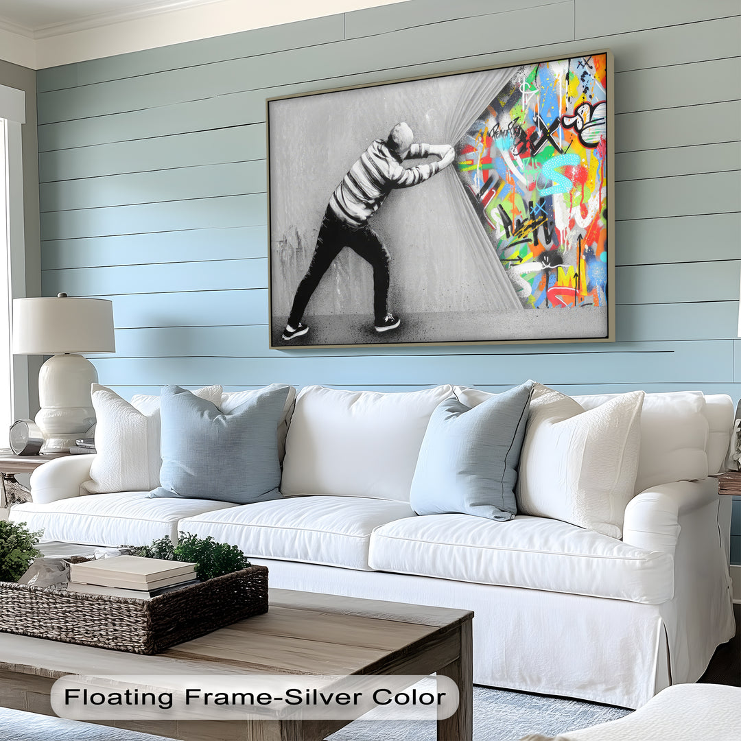 Amalfi Citrus Escape – Leinwanddruck aus einem mediterranen Orangenhain