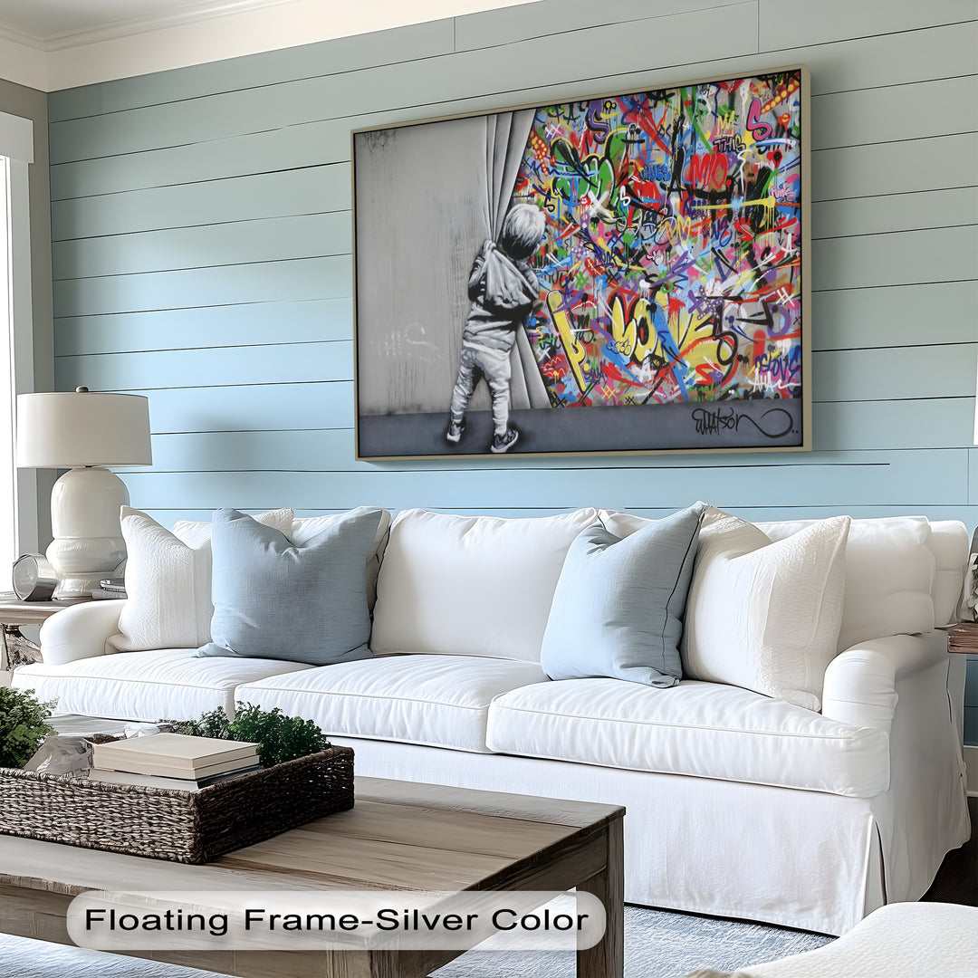 Amalfi Citrus Escape – Leinwanddruck aus einem mediterranen Orangenhain