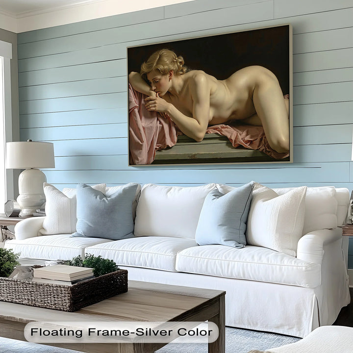 Timeless Reverie – Classical Nude Female Study Canvas Print - MyPhotoStation