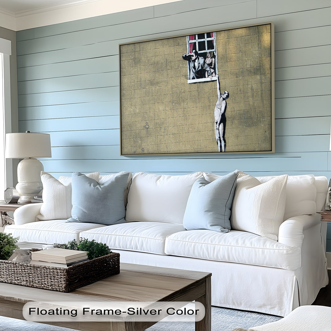 هروب الحمضيات في أمالفي – طباعة قماشية لبستان البرتقال المتوسطي