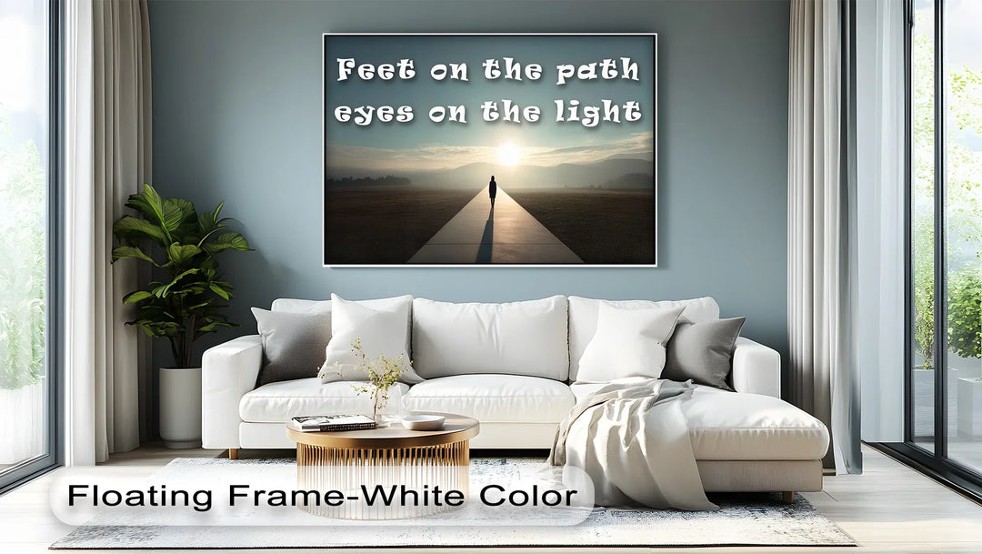 Path to Purpose – Inspirational Journey Canvas Print