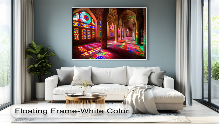 Sunlit Splendor Hall – Persian Canvas Print