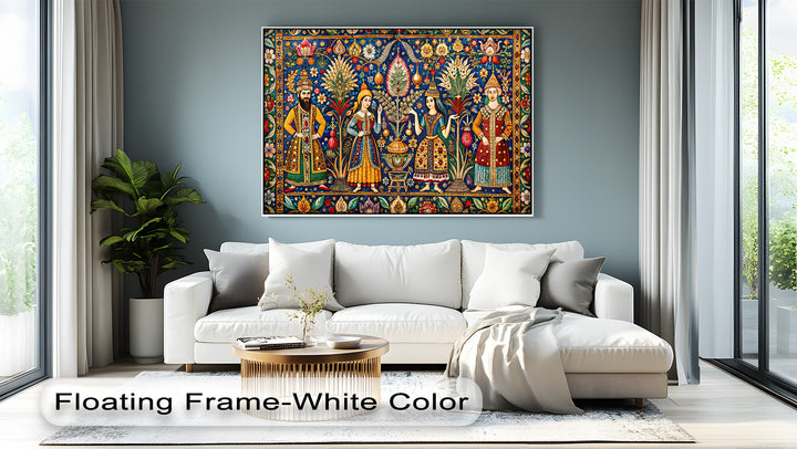 Royal Garden Gathering – Persian Canvas Print
