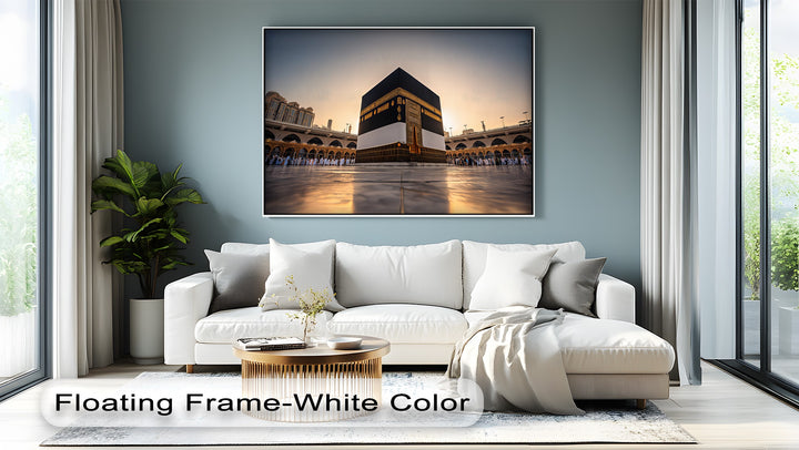 The Kaaba in Masjid al-Haram – Islamic Wall Art