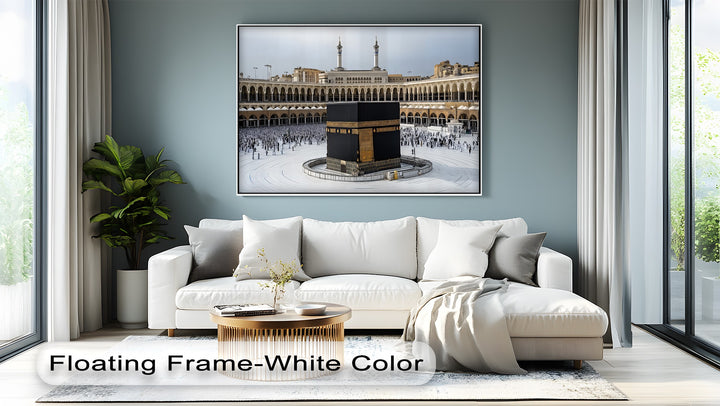 The Holy Kaaba – Majestic Islamic Wall Art of Masjid al-Haram