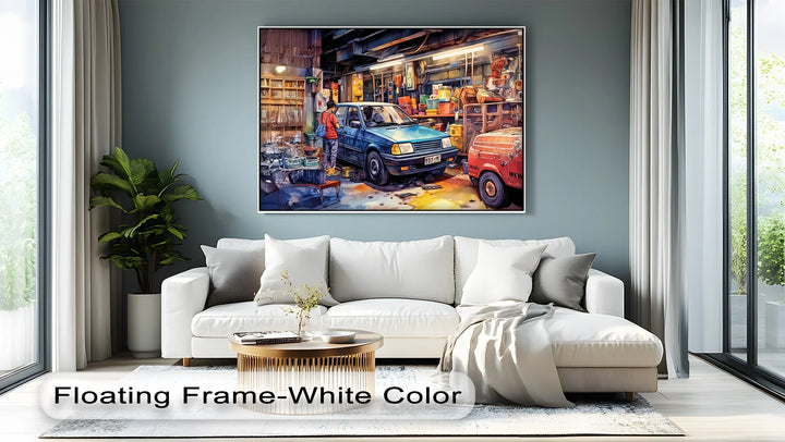 Mechanic’s Memory – Car Canvas Print - MyPhotoStation