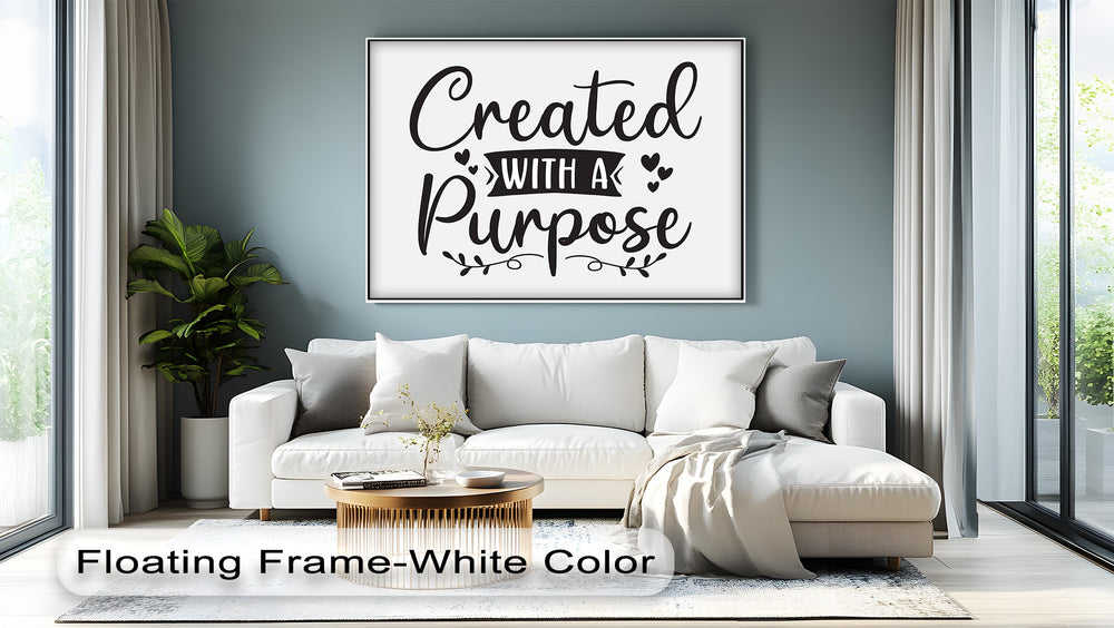 Elegant scripture based canvas print for believers