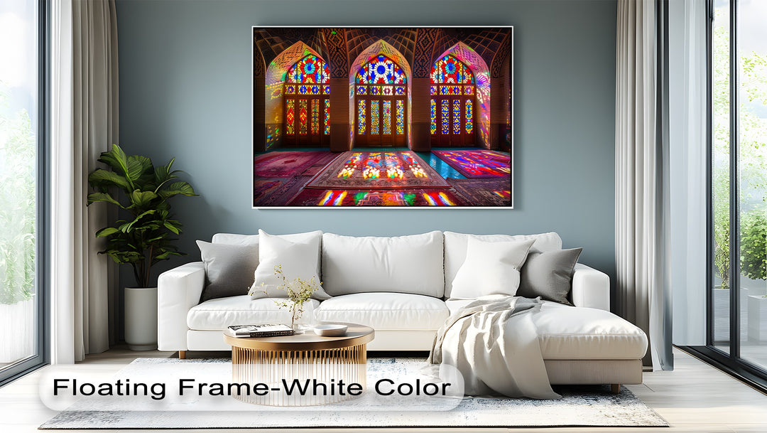 Sunlit Persian Grandeur – Persian Canvas Print