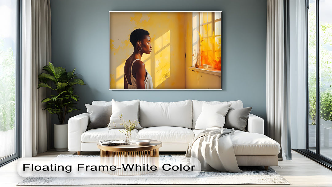 Golden Solitude – Erotic Canvas Wall Art | Abstract Art
