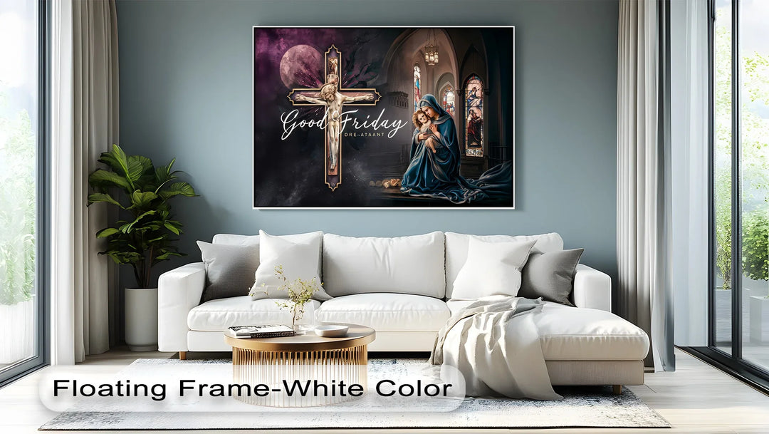 Good Friday Devotion – Jesus Canvas Print
