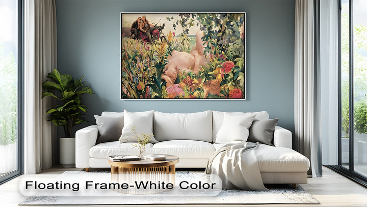 Garden of Delirium – Erotic Canvas Wall Art | Framed Art