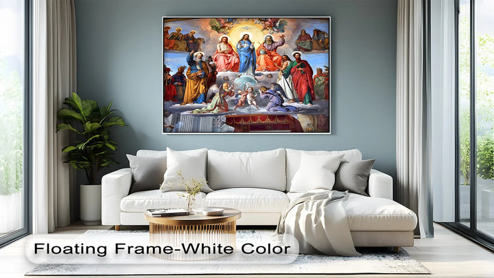 The Heavenly Coronation – Renaissance Religious Canvas Print - MyPhotoStation