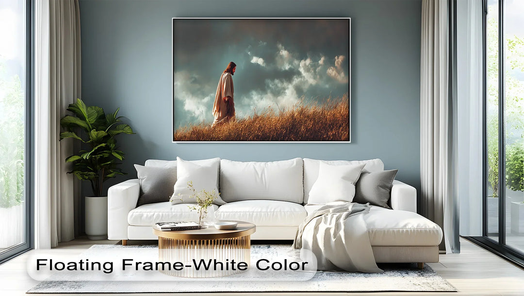 Walking in Faith – Jesus in the Wilderness Canvas Print - MyPhotoStation