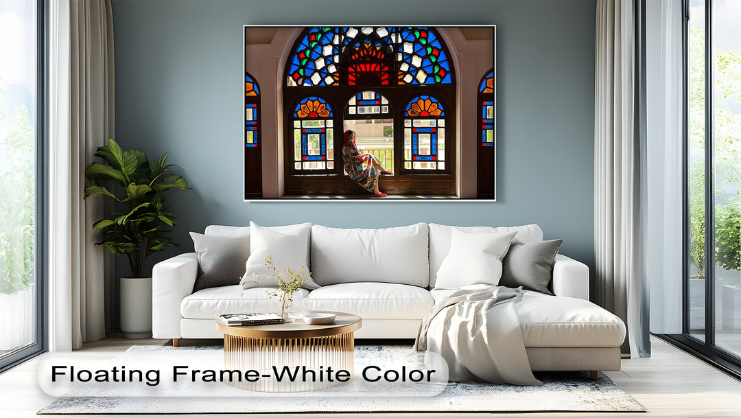 Persian Geometric Elegance – Persian Canvas Print