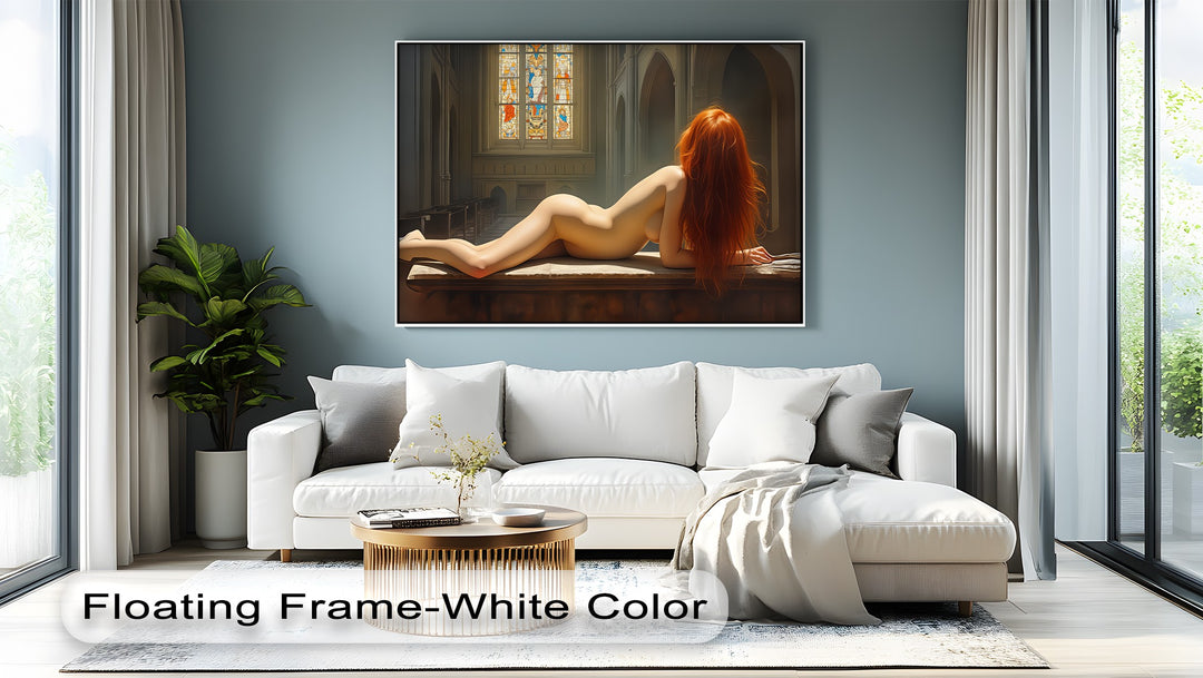 Sacred Gaze – Erotic Canvas Wall Art | Biggest Canvas