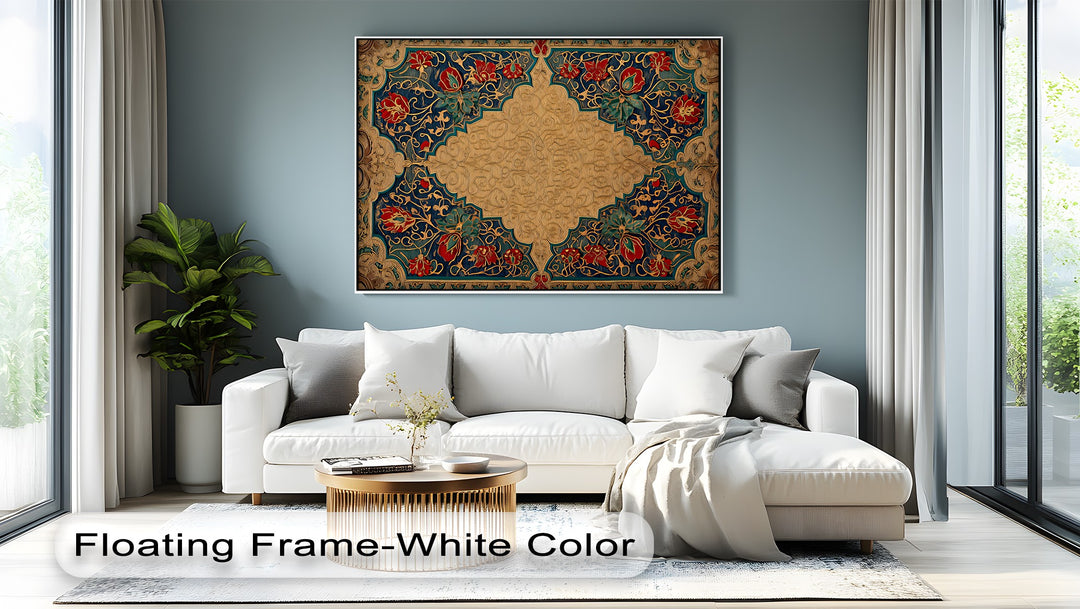 Moonlit Rider – Persian Canvas Art