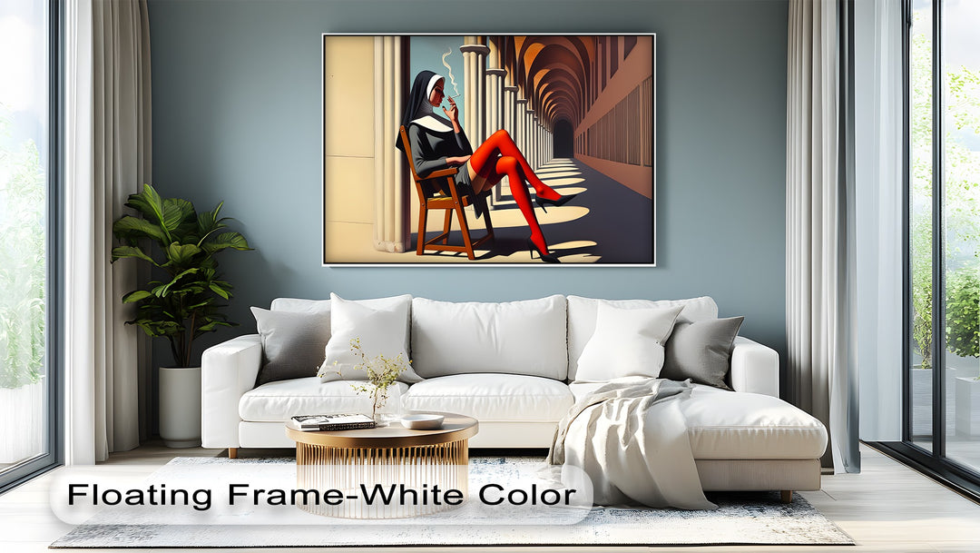Forbidden Habit – Erotic Canvas Wall Art | Bedroom Wall Art
