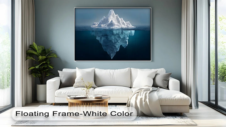 Beneath the Surface – Iceberg Canvas Print